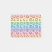 Afdrukpatroon regenbooghondenpag post-it® notes (Voorkant)