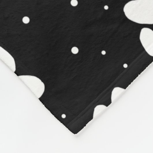 Afdrukpatroon tekenen fleece deken (Hoek)