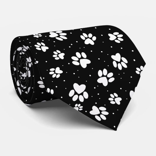 Afdrukpatroon tekenen stropdas (Opgerold)