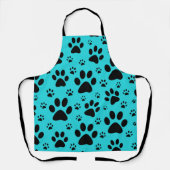 Afdrukpatroon van kunstpootaardappelen schort (Voorkant)