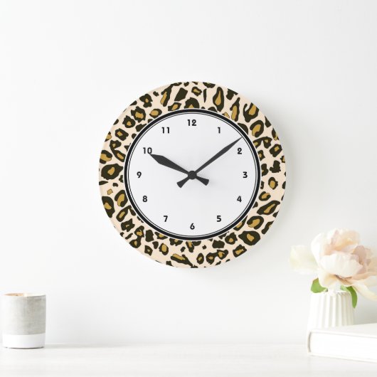 Afdrukpatroon van luipaard grote klok (Huis)