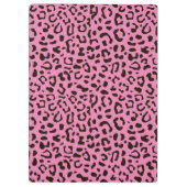 Afdrukpatroon van luipaard klembord (Achterkant)