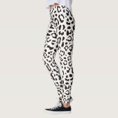 Afdrukpatroon van luipaard leggings (Links)