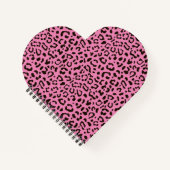 Afdrukpatroon van luipaard notitieboek (Voorkant)