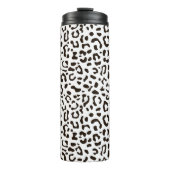 Afdrukpatroon van luipaard thermosbeker (Voorkant)