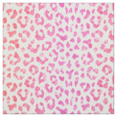 Afdrukpatroon van roze glitter cheetah stof (Swatch)