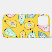 Afdrukpatroon van tropische vruchten Case-Mate iPhone case (Achterkant (horizontaal))