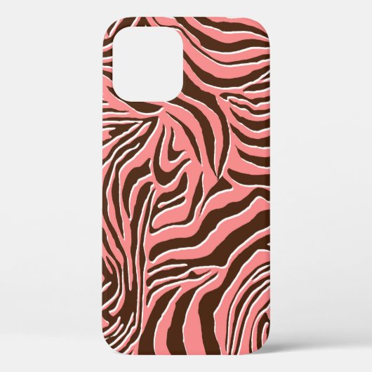 Afdrukpatroon zonder zebra Case-Mate iPhone case (Achterkant)