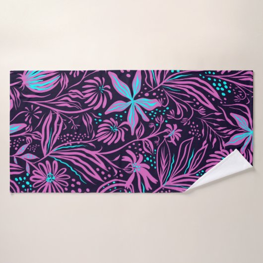 Afdrukpatroontekening Badhanddoek (Badhanddoek)