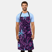 Afdrukpatroontekening Schort (Gedragen)