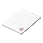 Afdrukplaat plakband Afdrukken Uitgelijnd Notitieblok (Linkerzijde)