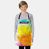 Afdrukplatform voor schilderplaten schort (Gedragen)