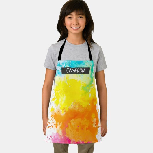 Afdrukplatform voor schilderplaten schort (Insitu)