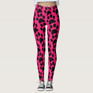 Afdrukroze Leggings