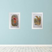 Afdrukset Verbluffende kunst Muurkunst Sets (Houten vloer)