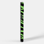 Afdrukstrips voor groene en zwarte dieren Case-Mate iPhone case (Achterkant / Rechts)