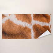 Afdrukstructuur Giraffe Badhanddoek (Badhanddoek)