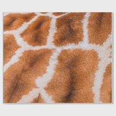 Afdrukstructuur Giraffe Cadeaupapier (Vlak)