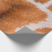 Afdrukstructuur Giraffe Cadeaupapier (Hoek)