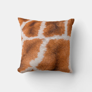 Afdrukstructuur Giraffe Kussen