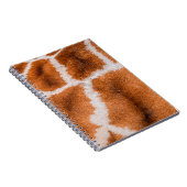 Afdrukstructuur Giraffe Notitieboek (Rechterzijde)
