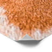 Afdrukstructuur Giraffe Poster (Hoek)