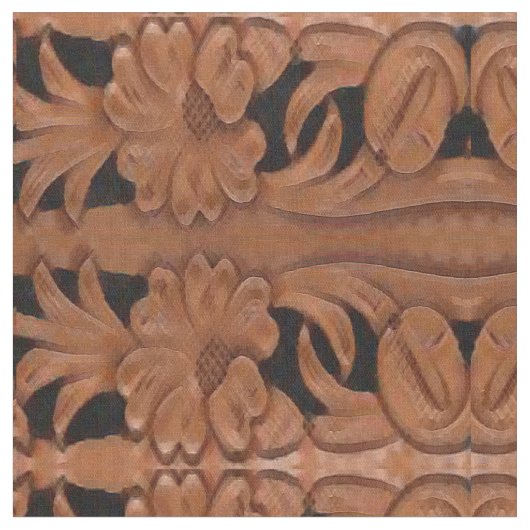 Afdrukstructuur van western getande lederen gordel stof (Close Up)