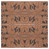 Afdrukstructuur van western getande lederen gordel stof (Swatch)