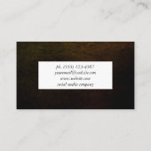 Afdrukstructuur Visitekaartje (Achterkant)