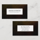 Afdrukstructuur Visitekaartje (Voorkant / Achterkant)