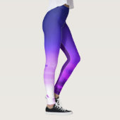 AFDRUKTE LEGGINGS DARK CLOUDS BIJ SUNSET PAARS (Rechts)