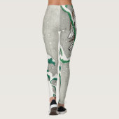 AFDRUKTE LEGGINGS JAPANESE WOODBLOCK AFDRUKKEN (Achterkant)