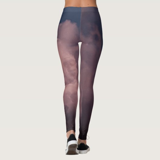 AFDRUKTE Leggings TEGEN BLAUW (Achterkant)