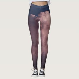 AFDRUKTE Leggings TEGEN BLAUW
