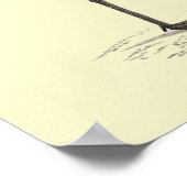 AFDRUKTE MET BAR-TAILLING POSTER (Hoek)