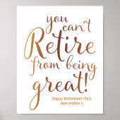 Afdrukteken afkooppartij poster (Voorkant)