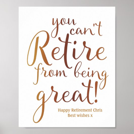 Afdrukteken afkooppartij poster (Voorkant)