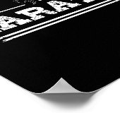 Afdruktesortering voor Karateka Poster (Hoek)