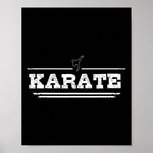 Afdruktesortering voor Karateka Poster (Voorkant)
