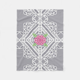 Afdrukventilator voor katoenlampvoet fleece deken