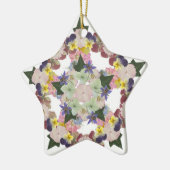 Afdrukventilatorversiering Keramisch Ornament (Links)