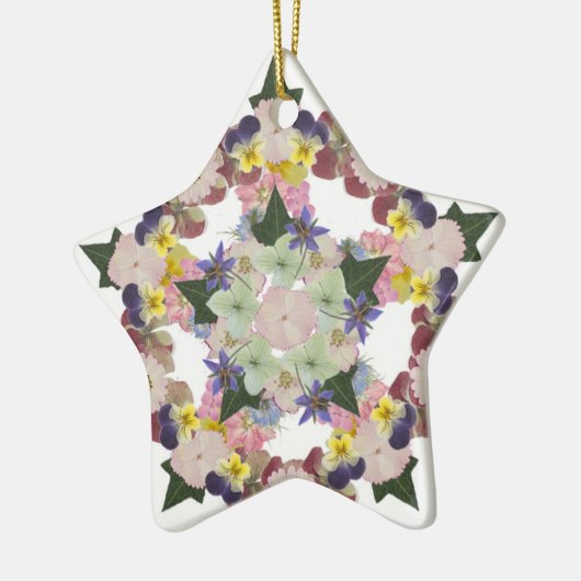 Afdrukventilatorversiering Keramisch Ornament (Links)