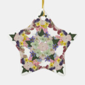 Afdrukventilatorversiering Keramisch Ornament (Achterkant)