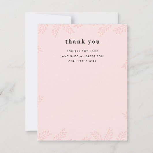 AFDRUKVOLGORDE 4,25 x 5,5-inch hoge verticale kaar Kaart (Achterkant)