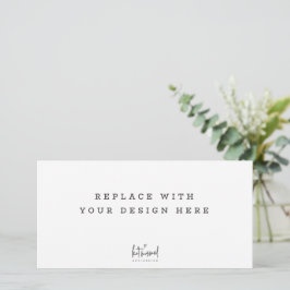 AFDRUKVOLGORDE 8 x 4 inch liggend formaat kaart