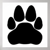 Afdrukvorm zwart-wit poster (Voorkant)