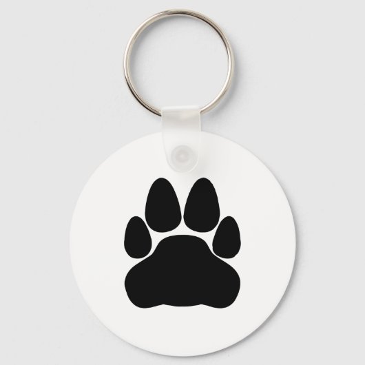 Afdrukvorm zwart-wit sleutelhanger (Voorkant)