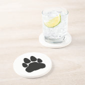 Afdrukvorm zwart-wit zandsteen onderzetter (Zijkant)