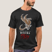AFEENIX RISING STYLING BRUIN SHIRT (Voorkant)