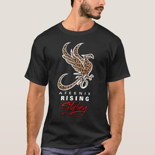 AFEENIX RISING STYLING BRUIN SHIRT (Voorkant)